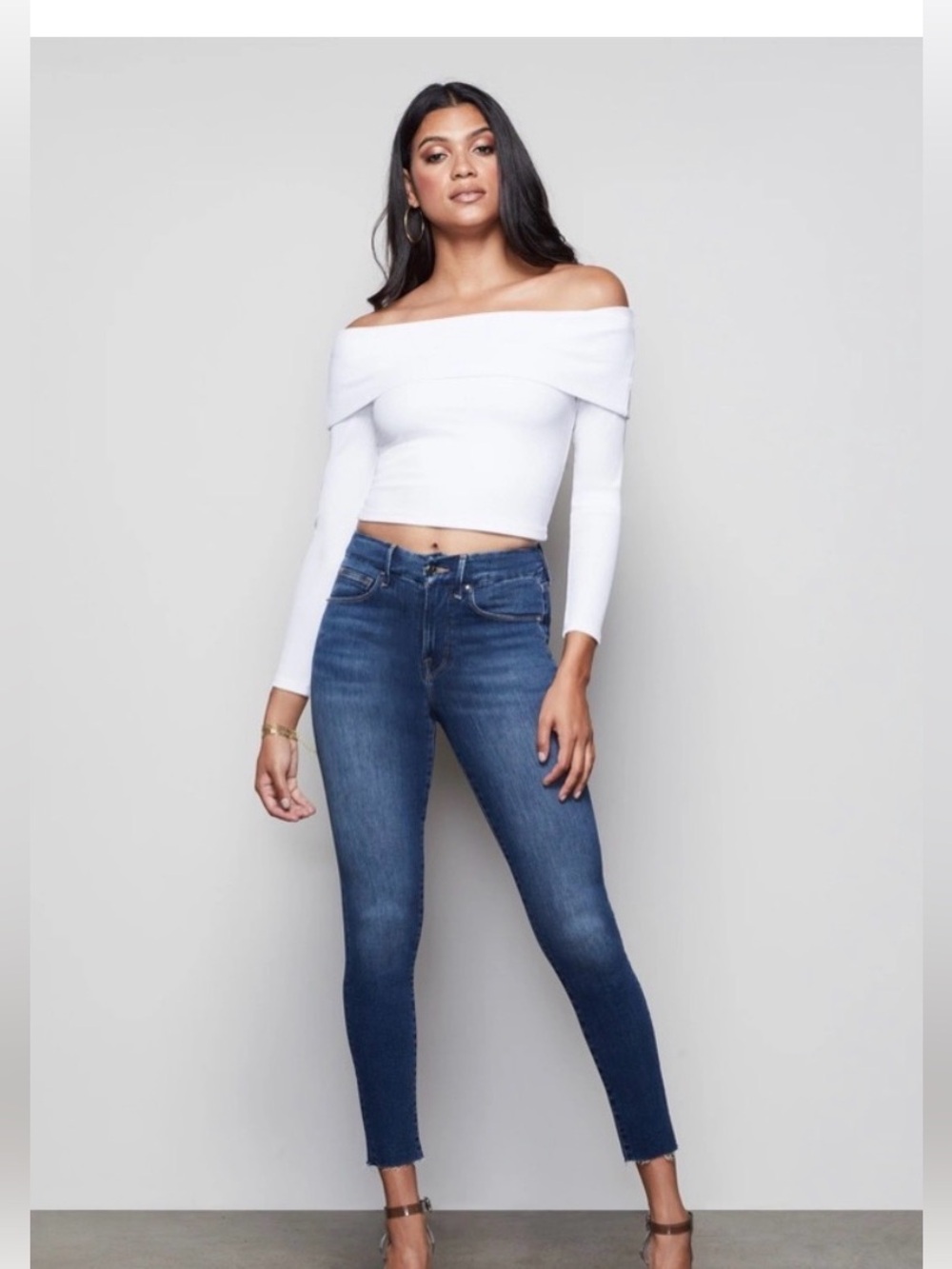 Good American Good Legs Skinny Jeana 6/28